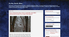 Desktop Screenshot of bluemarblealbum.com